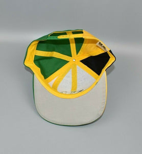 Notre Dame Fighting Irish Swirl Brim Spell Out Vintage Snapback Cap Hat - NWT