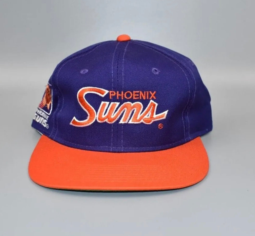 Phoenix Suns Vintage Sports Specialties Twill Script Snapback Cap Hat