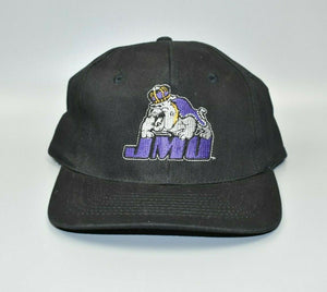 JMU James Madison Dukes Logo 7 Vintage 90s Snapback Cap Hat - NWT