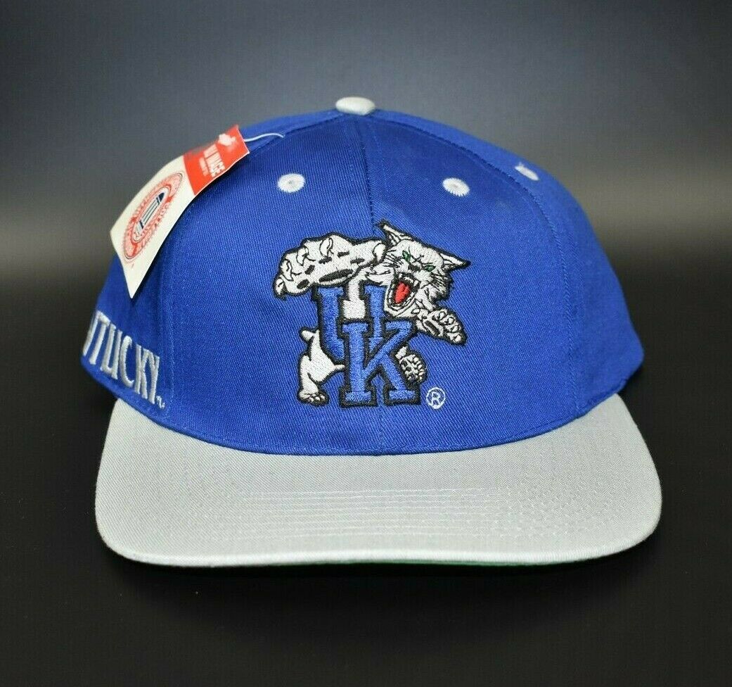 Kentucky Wildcats Nu Image Vintage 90s Spell Out Snapback Cap Hat - NWT