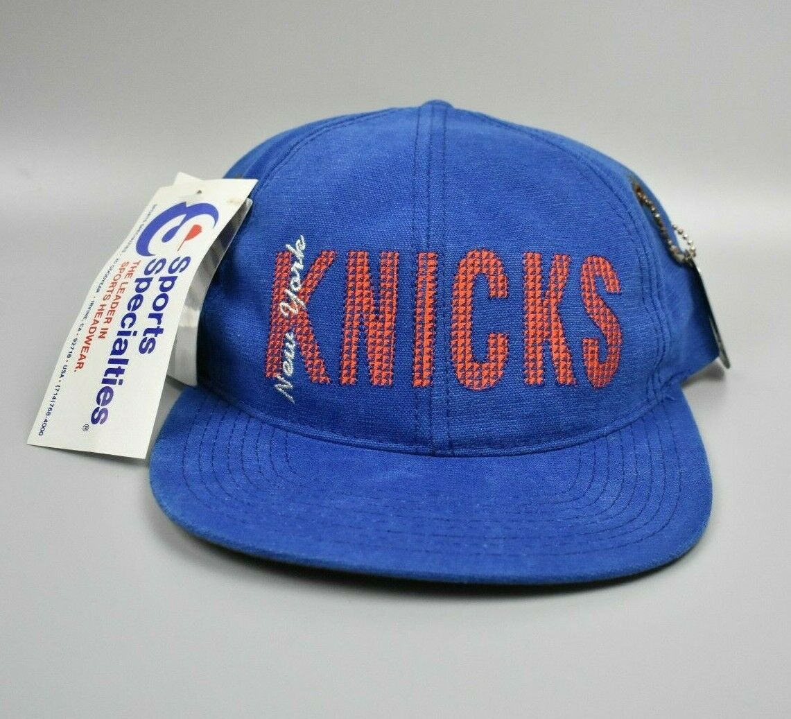 Vintage Snapback Snap Back Hat New York Knicks Sports Specialties