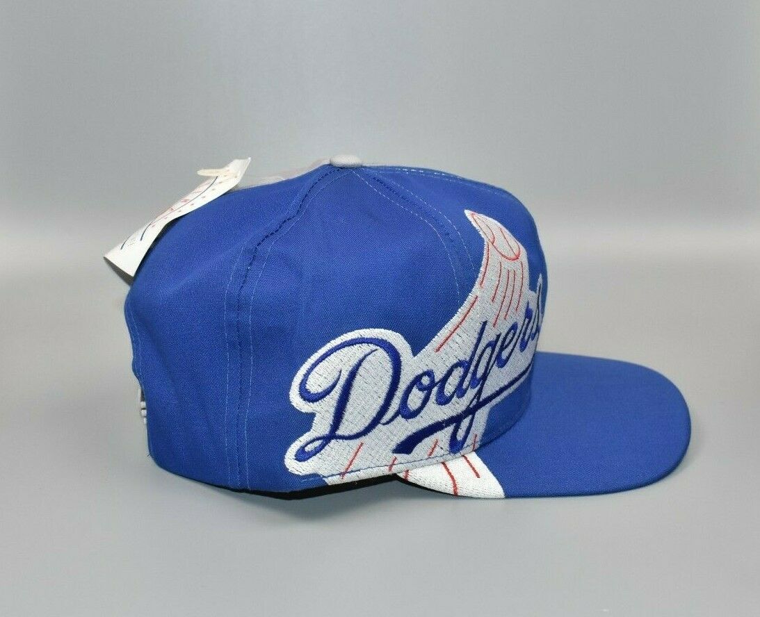 Los Angeles Dodgers Vintage Twins Enterprise Big Logo Snapback Cap Hat –  thecapwizard