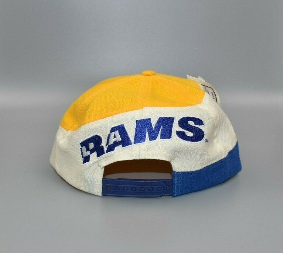 Vintage 1990s NFL Team Eastport LA Rams Snapback Hat Cap -   Hong Kong