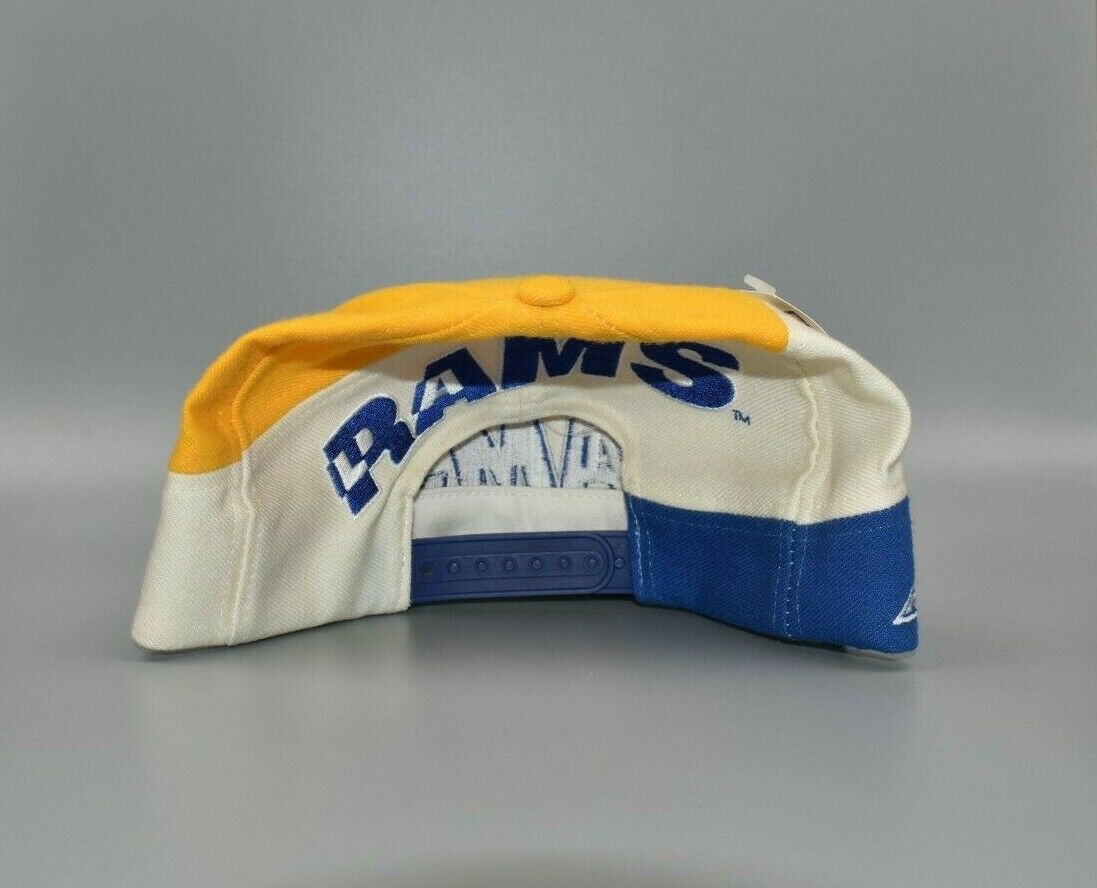 VINTAGE Los Angeles Rams Cap Hat 90's NFL Pro Line Deadstock 100% Wool