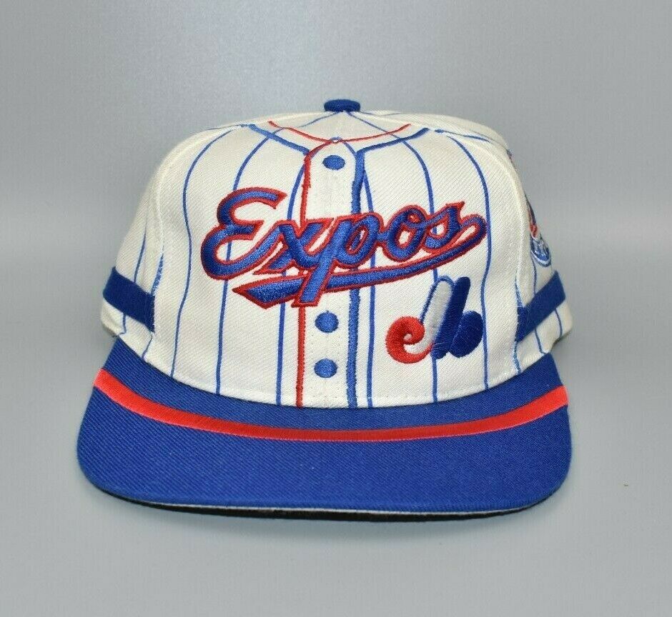 Montreal Expos Twins Enterprise Vintage 90's Jersey Style Snapback Cap –  thecapwizard