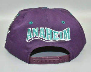 Anaheim Mighty Ducks NHL Vintage 90's G-Cap The Wave Snapback Cap Hat - NWT