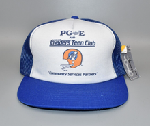 Load image into Gallery viewer, Oakland Invaders USFL Vintage Youngan Trucker Snapback Cap Hat
