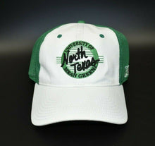 Load image into Gallery viewer, North Texas Mean Green The Game Circle Script Mesh Back Hat - Size 7 1/4 - 7 1/2
