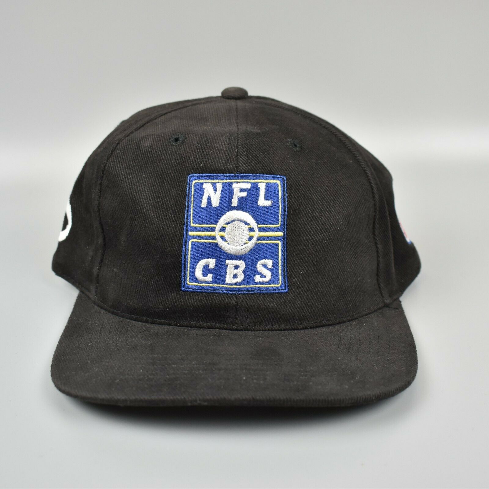 NFL on CBS Logo Athletic Vintage 90's Adjustable Snapback Cap Hat –  thecapwizard