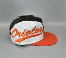 Load image into Gallery viewer, Baltimore Orioles Logo 7 Big Logo Side Script Vintage Snapback Cap Hat - NWT

