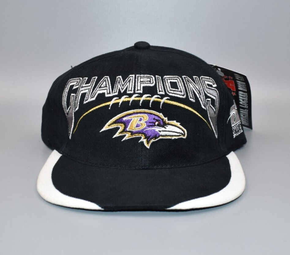 Baltimore Ravens Super Bowl XXXV Champions Vintage Snapback Cap Hat - NWT