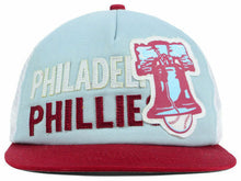 Load image into Gallery viewer, Philadelphia Phillies MLB Vintage Retro Logo Adjustable Snapback Trucker Cap Hat
