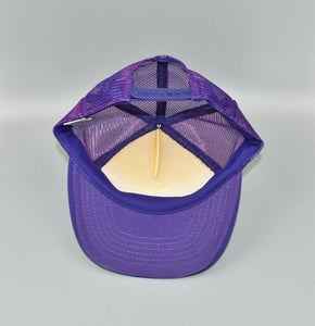 Los Angeles Lakers 1985 NBA Champions Vintage Universal Trucker Snapback Cap Hat