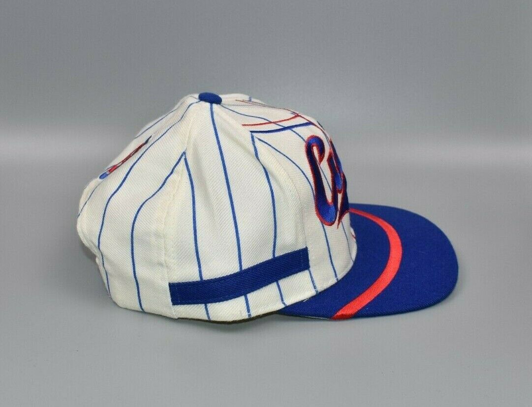 Chicago Cubs Twins Enterprise Vintage 90's Jersey Style Snapback Cap H –  thecapwizard