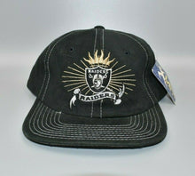 Load image into Gallery viewer, Oakland Las Vegas Raiders Lee American Needle Nutmeg Mills Vintage Snapback Hat
