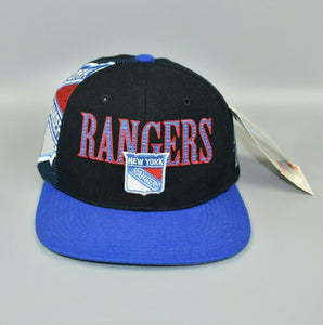New York Rangers Sports Specialties Laser Vintage 90's Snapback Cap Hat
