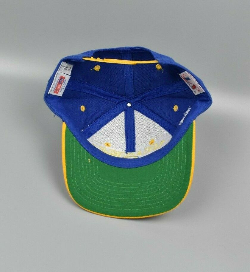 Los Angeles Rams ANNCO Youngan Vintage 90's Split Bar Snapback Cap Hat –  thecapwizard