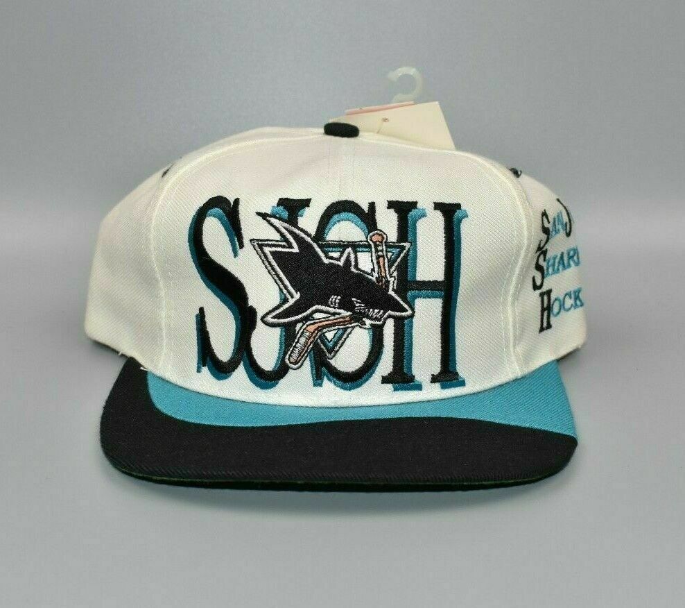 Vintage San Jose Sharks Starter Snapback Hockey Hat – Stuck In The 90s  Sports