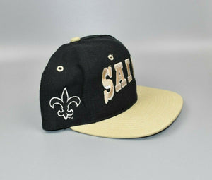 New Orleans Saints Drew Pearson Bold Letters Spell Out Wool Snapback Cap Hat