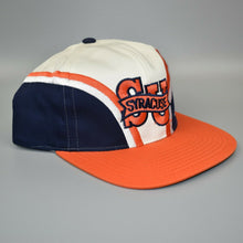Load image into Gallery viewer, Syracuse University Orange Twins Enterprise Vintage Spell Out Snapback Cap Hat
