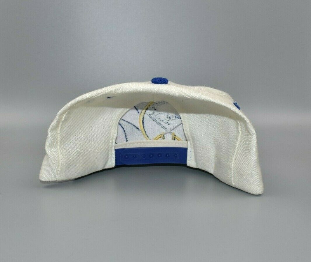 90's Buffalo Sabres Goat Head Logo 7 NHL Snapback Hat – Rare VNTG