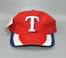 Load image into Gallery viewer, Texas Rangers Vintage 90&#39;s Twins Enterprise Striped Brim Snapback Cap Hat
