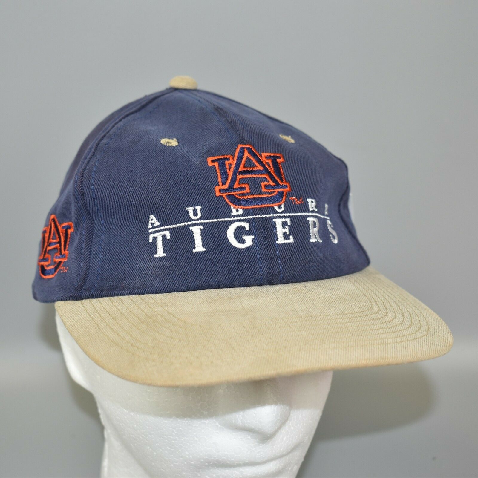 Top of The World NCAA Men's Auburn Tigers Andy 3-Tone Adjustable Strap Back Hat