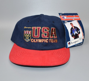 Vintage USA Olympic Team Champion Snapback Cap Hat - NWT