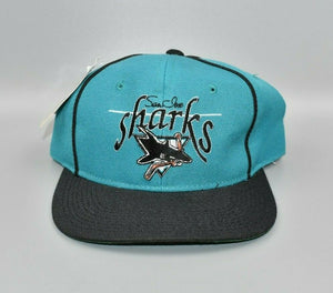 San Jose Sharks Hockey Twins Enterprise Vintage 90's Snapback Cap Hat –  thecapwizard
