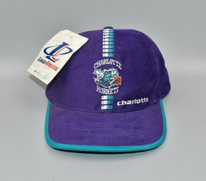 Charlotte Hornets Vintage 90's Logo Athletic Strapback Cap Hat