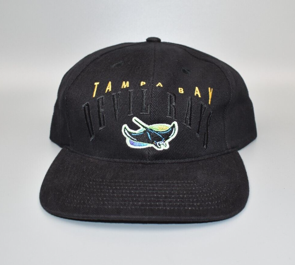 Vintage Tampa Bay Devil Rays Snapback Hat Twins Enterprise Inc 