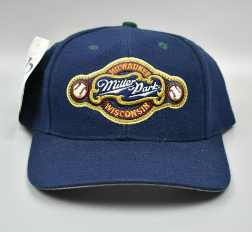 Milwaukee Brewers Vintage Signatures YOUTH Snapback Cap Hat - NWT 