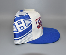 Load image into Gallery viewer, Montreal Canadiens Vintage Sports Specialties Laser Snapback Cap Hat - NWT
