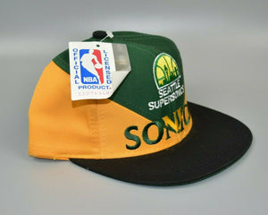 Seattle Sonics Supersonics The Game Vintage 90's Snapback Cap Hat - NW –  thecapwizard