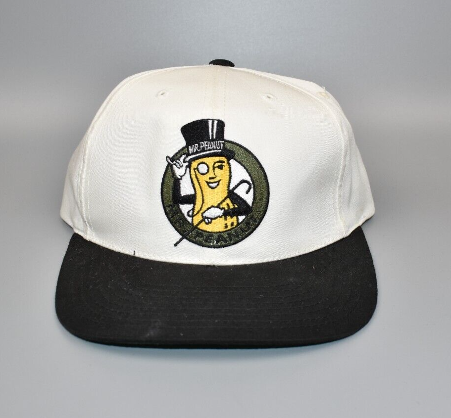 Mr. Peanut Planters Mascot Vintage ANNCO Snapback Cap Hat