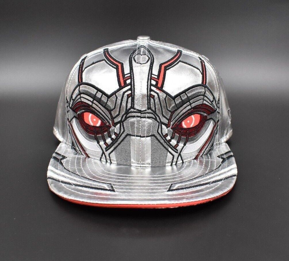 Avengers Ultron Marvel Comics New Era 59FIFTY Fitted Cap Hat 