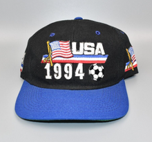 Load image into Gallery viewer, Vintage USA 1994 Soccer World Cup Snapback Cap Hat *Loose Embroidery (3rd Photo)
