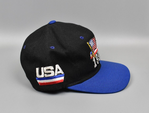 Vintage USA 1994 Soccer World Cup Snapback Cap Hat *Loose Embroidery (3rd Photo)