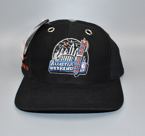 1998 NBA All-Star Weekend New York MSG Vintage Logo Athletic Strapback Hat - NWT