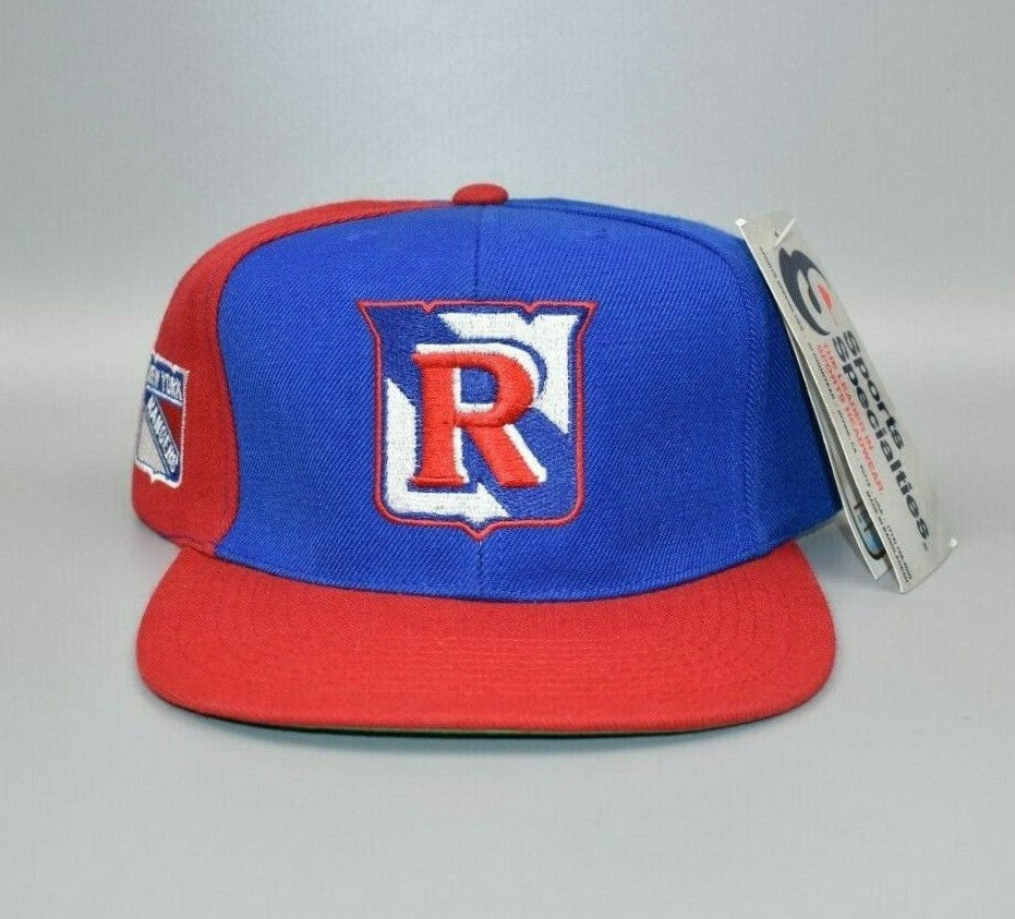 Vintage Sports Specialties New York Rangers Double Script Snapback Hat –  Team Sold Out Vintage