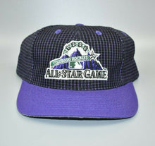 Load image into Gallery viewer, Vintage Logo Athletic 1998 MLB All-Star Game Colorado Rockies Strapback Cap Hat
