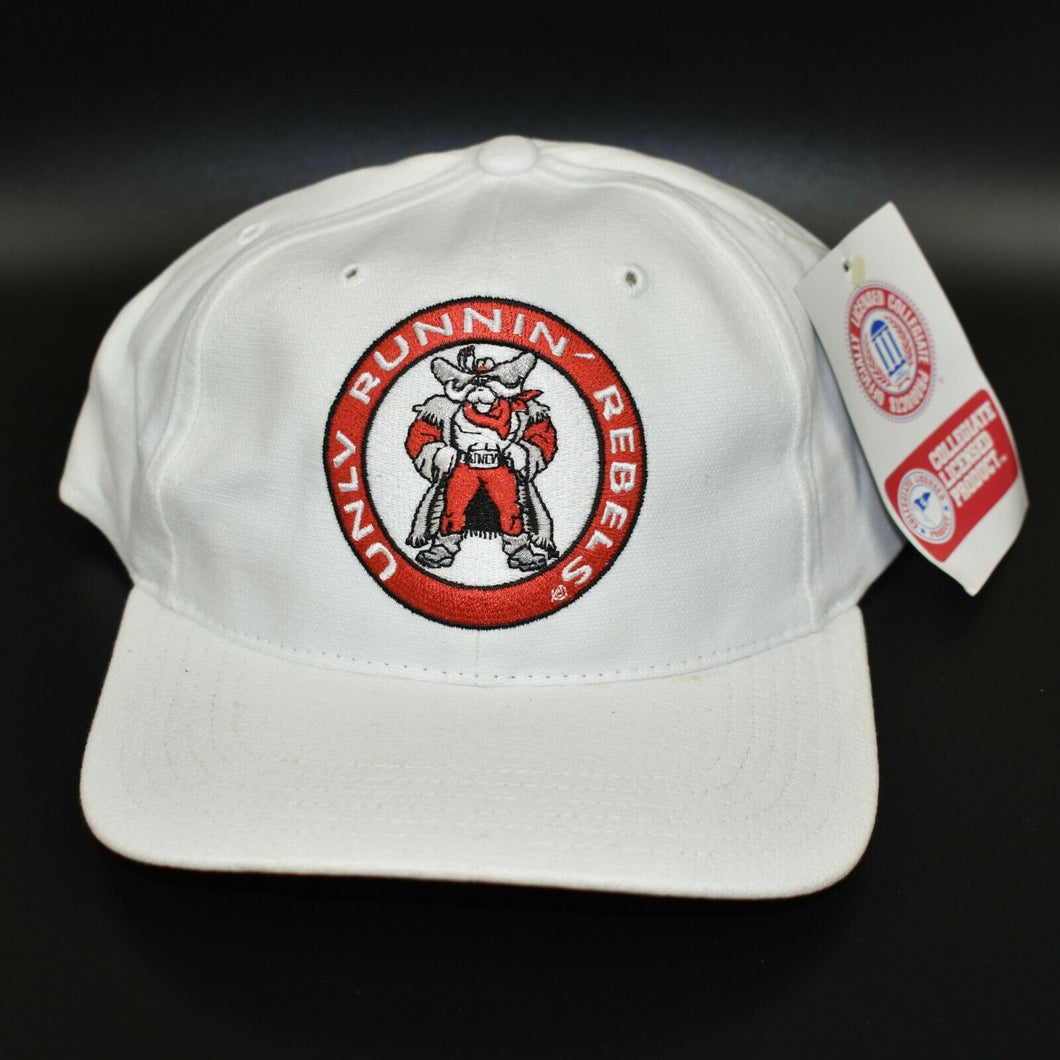 UNLV Rebels NCAA Vintage 90's American Needle Adjustable Strapback Cap Hat - NWT