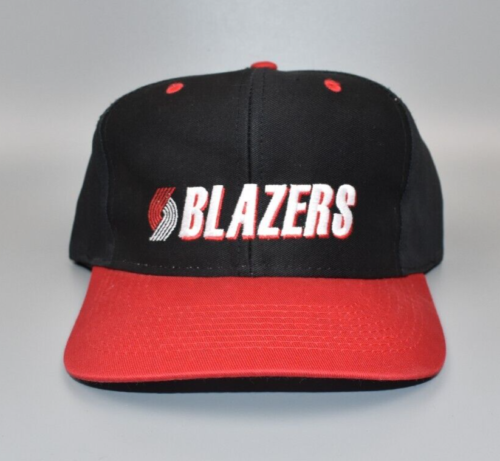 Portland Trail Blazers Vintage Logo 7 Twill Snapback Cap Hat - NWT