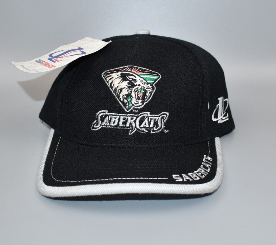 San Jose Sabercats AFL Arena Football Vintage Logo Athletic Strapback Cap Hat