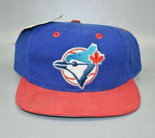 Load image into Gallery viewer, Toronto Blue Jays Vintage MLB Twins Enterprise Back Spell Out Snapback Cap Hat
