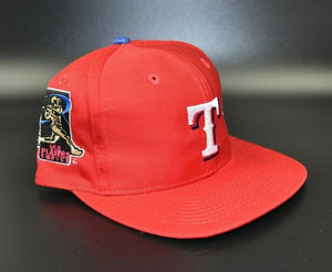 Texas Rangers Ivan Rodriguez Vintage 90's Twins Enterprise Snapback Cap Hat