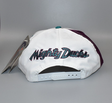 Load image into Gallery viewer, Anaheim Mighty Ducks Sports Specialties Back Script Vintage Snapback Cap Hat
