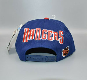 New York Rangers Sports Specialties Motion Blockhead Vintage Snapback Cap Hat