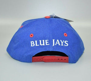 Toronto Blue Jays Vintage MLB Twins Enterprise Back Spell Out Snapback Cap Hat