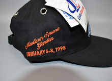 Load image into Gallery viewer, 1998 NBA All-Star Weekend New York MSG Vintage Logo Athletic Strapback Hat - NWT
